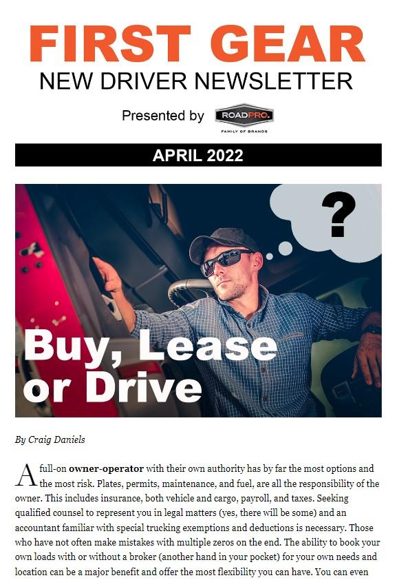 First Gear - Apr/May 2022