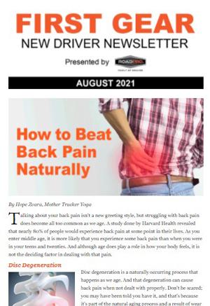 First Gear - Aug/Sep 2021