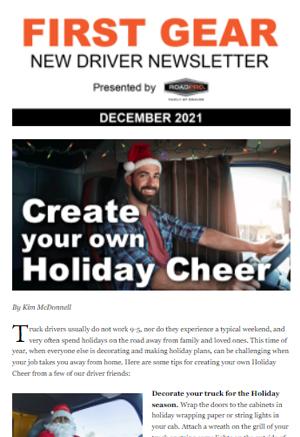 First Gear - Dec 2021/Jan 2022